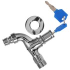  1 Set Outdoor-Wasserhahn Einhand-Waschwasserhahn