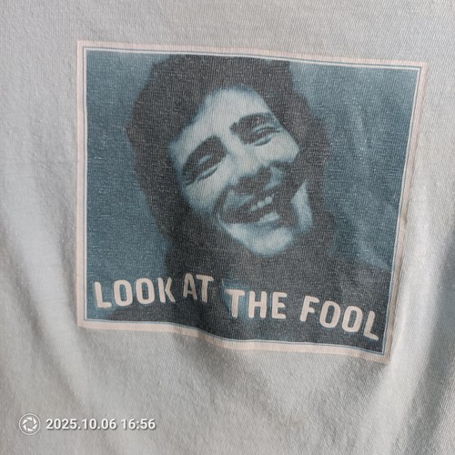 Camisa De Colección Tim Buckley Para Hombres Pequeña Rock Look At The Fool Promo Discreta Años 70 - Imagen 2 de 6