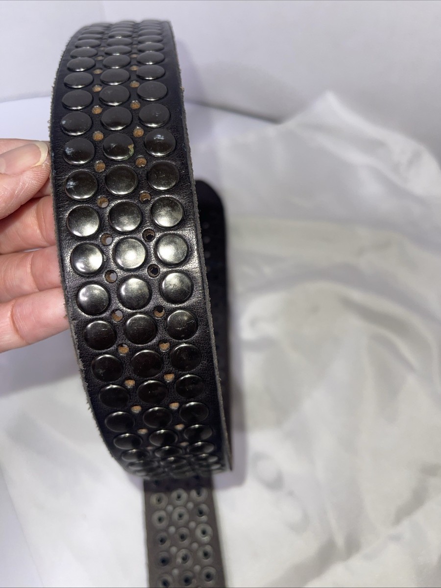 NWT VTG 90s Diesel Y2K Studded Belt Italy Archive Deadstock 46