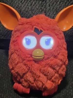 FURBY (Hasbro, 2012) Orange Phoenix Red, LCD Eyes, WORKS