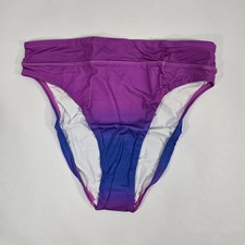PilyQ Women's Size Small Ombre Purple Bikini Bottom NWT