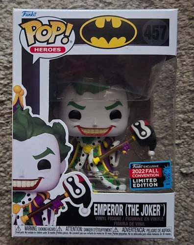 Funko Pop! Emperor (The Joker) 457 DC Super Heroes Fall Convention Exclusive