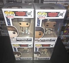 STRANGER THINGS Funko Pop GHOSTBUSTERS SET Will, Dustin, Lucas,Mike w/Protector