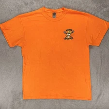 Pacific Safety Solutions Work Safe Die Old Graphic T-Shirt Orange large