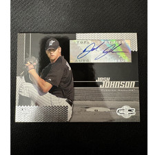 Topps 2006 Co-Signers Josh Johnson #106 Florida Marlins Rookie Autograph Card. rookie card picture