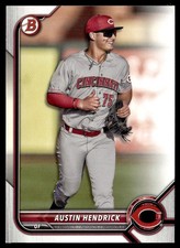 2022 Bowman Prospects Austin Hendrick Cincinnati Reds #BP-33