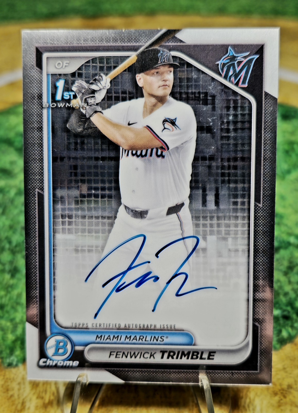 2024 Bowman Draft - Chrome Prospect Autographs Fenwick Trimble #CPA-FT (AU, RC)