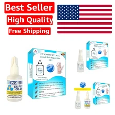 Convenient 1oz Dental Lab Super Glue Gel - Instant Bond with