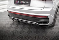Mittlerer Diffusor DTM Look FüR Volkswagen Taigo R-Line Mk1 Schwarz HeckschüRze