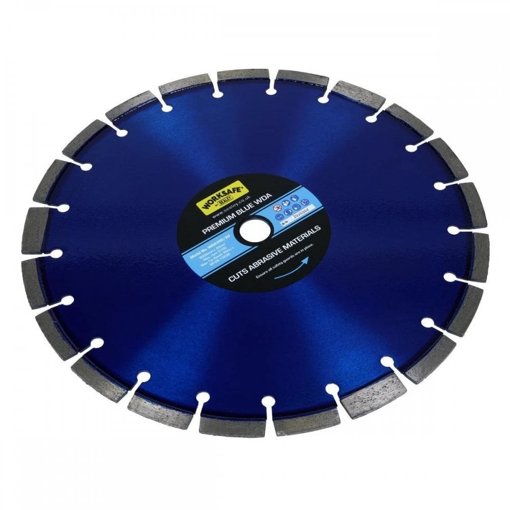 Worksafe WDA300/20 300mm x 20mm Bore 12 Inch Premium Diamond Blade For Concrete