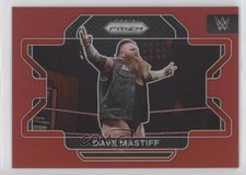 2022 Panini Prizm WWE Red Prizm 44/299 Dave Mastiff #21 0nr3
