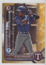 2022 Bowman Draft 1st Edition Gold Foil 49/50 Yeison Morrobel #BD-58 0wc