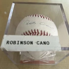 Autographed Baseball Ball Robinson Cano