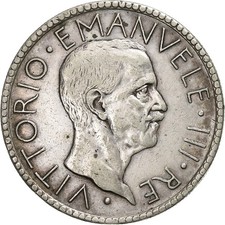 [#1212979] Italy, Vittorio Emanuele III, 20 Lire, 1927, Rome, Silver, EF, KM:69