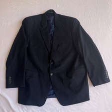 Lauren Ralph Lauren Men's Navy Blue Blazer - 100 Pure New Wool - Size 46R