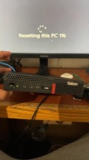 Lenovo ThinkCentre Tiny Desktop PC with USB 3.0, USB-C, DisplayPort, Black