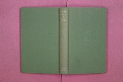 331268 George Gordon Byron POEMS J. M. Dent & Sons Ltd. Volume Three: Don Juan