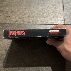 Final Fantasy Nintendo NES Complete in Box CIB w/ Maps Inserts 1990