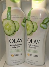 2-Pack Olay Fresh Outlast Body Wash with Notes of Cucumber and Aloe, 22 fl oz