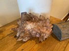 Large Hematoid Quartz Crystal Cluster 59oz 8" Fire Quartz  — photo 8