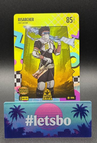 Bo Jackson Battle Arena Update- RISARCHER `Z. Risarcher` 80s RAD Steel #RAD-509
