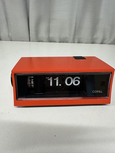Horloge Copal Flip Clock années 70