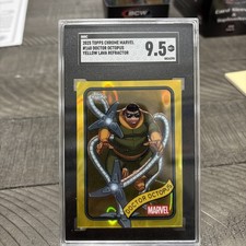 Marvel Topps Chrome 2025 Yellow Lava Doctor Octopus #160