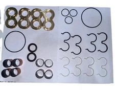 JCB BACKHOE- PARKER HYDRAULIC PUMP SPLINE MODEL REPAIR KIT (20/902703 20/902901)