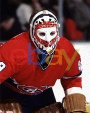 Ken Dryden Close Up Mask Montreal Canadiens 8x10 NHL Hockey Photo