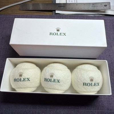 ROLEX Tennis 2025 US Open VIP Gift   . Balls set of 3. BRAND NEW IN BOX 