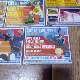 DreamOn  Sega Dreamcast Official Demo Discs Volumes 4,5,7,8,10,12,14,15,16,17,18
