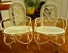 Boyd's Collection Style Small Wire/ Iron Garden Set- 5 1/4" Table & Two Chairs — photo 10