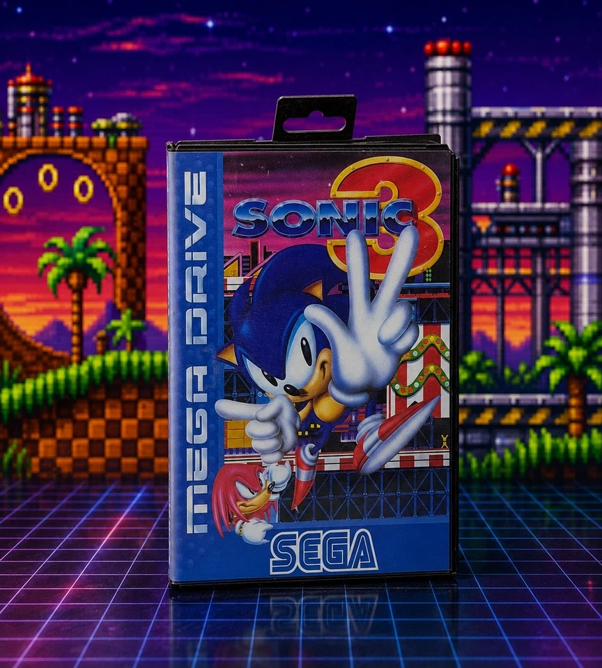 Sonic 3 / Sega Mega Drive / inkl. Anleitung / Retro / OVP - Bild 1 von 4