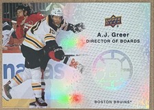 2023-24 Upper Deck Series 2 - Director of Boards A.J. Greer #DB-2
