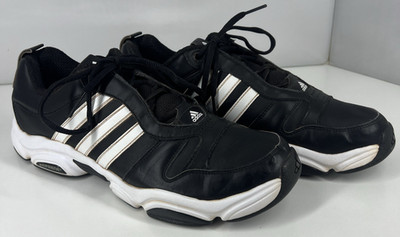 Adidas AdiPrene Black & White Running Walking Shoe Men's Size 9.5