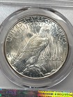 1923 S  PEACE DOLLAR PCGS CH BU BLAZING LUSTER GRADED HARD — photo 2