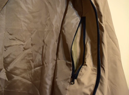 Spyder Windbreaker Water Resist Hooded Coat Men's M Khaki NWT Msrp $149 image 2