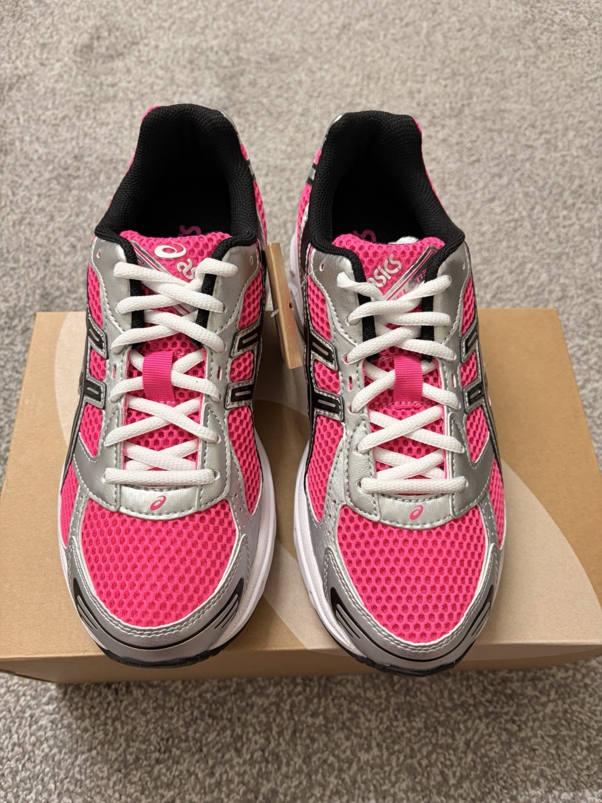 Sz 8W ASICS GEL-1130 Neon Pack - Pink Glo Pure Silver | Women's | 1202A525-700 |