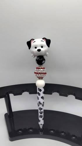Doorables or Tsum Tsum Handmade Beaded Pen Silicone Glass or Plastic Beads - Picture 27 of 58