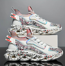 Men's Trendy Breathable Running Shoes - Size 11