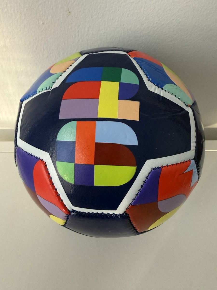 FIFA World Cup 2026 Official Mosaic Soccer Ball Size 1 Mini Blue