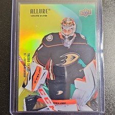 Upper Deck 2022-23 Allure Color Flow Yellow-Green Lukas Dostal Ducks #SF-35