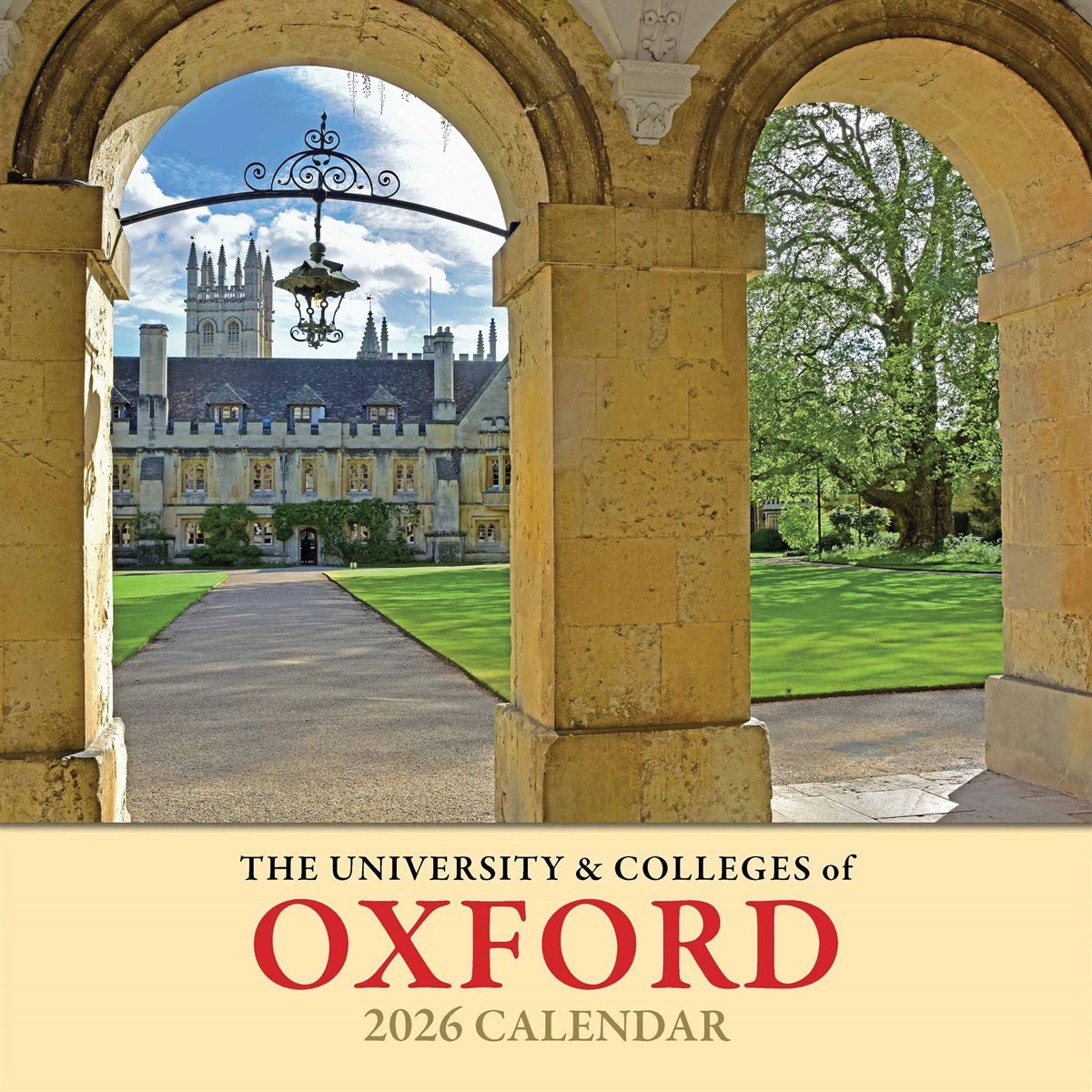 Oxford Colleges Deluxe Calendar 2026, Wall Calendars, Month To View, Gift