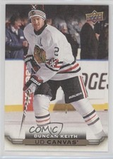 2015-16 Upper Deck UD Canvas Duncan Keith #C20 HOF