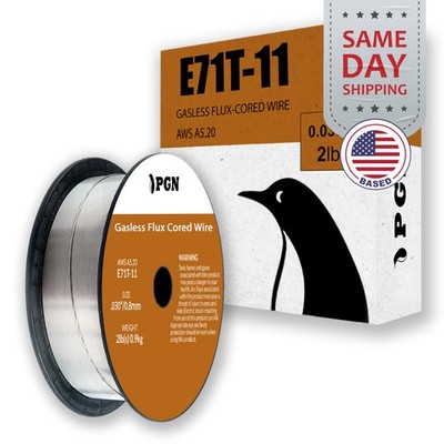 E71T-11 .030'' - 2-Lb - Flux Core Welding Wire - Gasless Mild Steel MIG