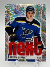 2025-26 Allure Hockey DALIBOR DVORSKY Hues Next Red Spectrum /399 #HN11 Blues