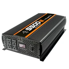5500W Modified Sine Wave Inverter 12V DC to 120V AC Power Converter for RV Truck