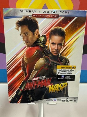 Ant-Man and the Wasp (Blu-ray, 2018) NEW w/slipcover