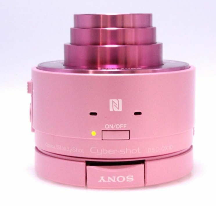 【激レア】Sony Cyber-shot DSC-QX10 デジカメ ピンク Amazon | SONY デジタルカメラ Cyber-shot レンズスタイルカメラ