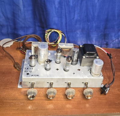 #ad #ad Tube Amp Admiral 5K5B amp; Tubes 5 Watt x 2 Stereo Fender Champ ish Guitar Project $154.99